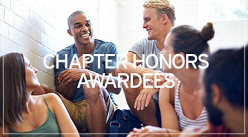 Chapter Honors Awardees